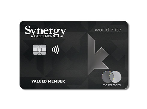 Synergy CU Collabria world elite card image