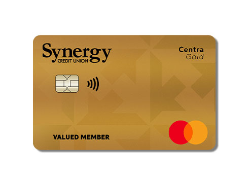 Synergy CU Collabria Centra Gold card image